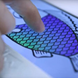 能讓你“摸到”紋路的新型觸覺反饋手機(jī)屏幕